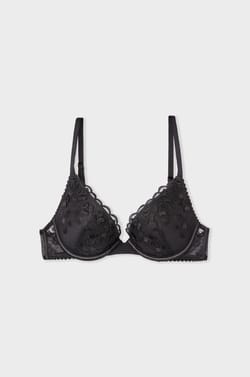 Bra N.2 - The Embroidered Plunge Push-up;${refinementColor}