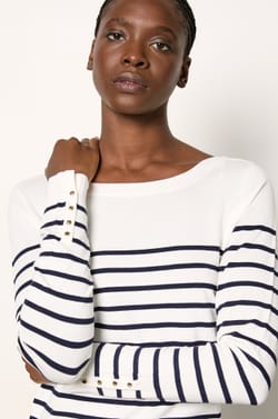 Boat Neck Sweater;${refinementColor}