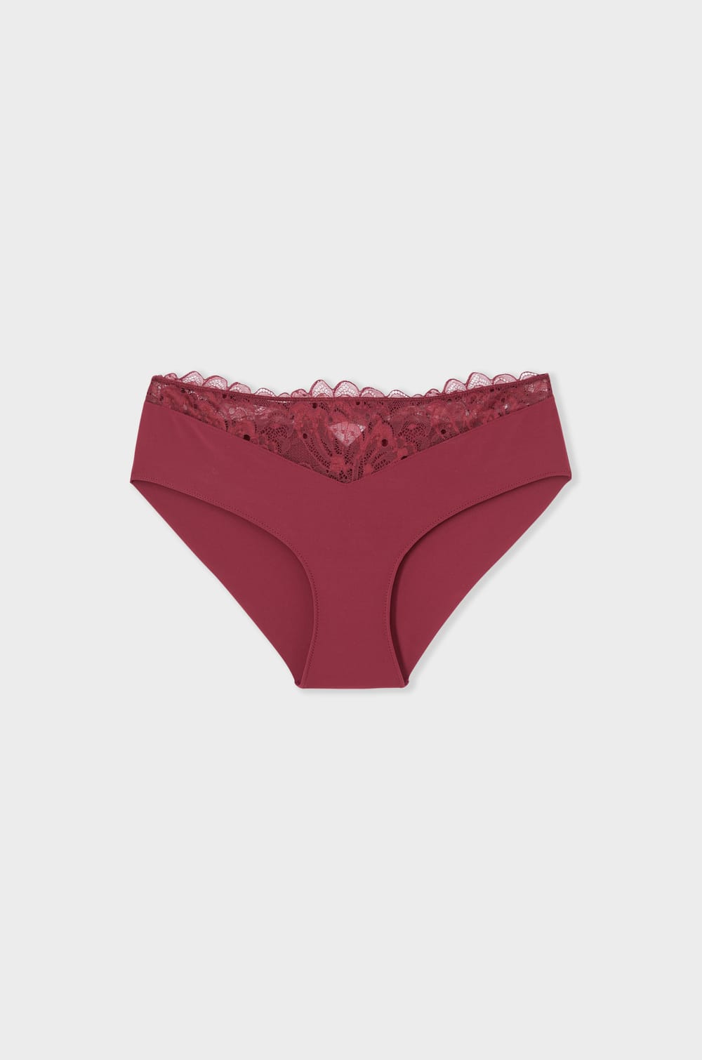 Shorty avec d&eacute;tails en dentelle;${refinementColor}