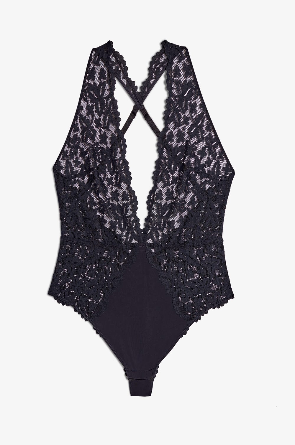 Floral Lace Bodysuit;${refinementColor}