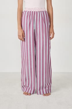 Pantalon de pyjama à rayures;${refinementColor}