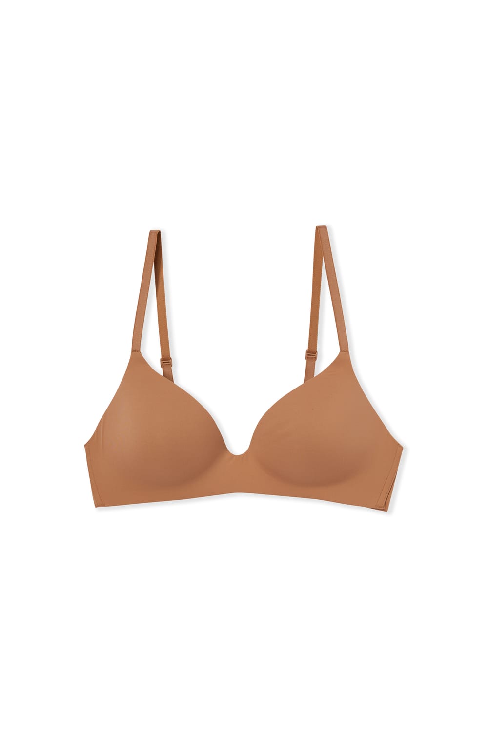 Soutien-gorge triangle sans armature en microfibre;${refinementColor}