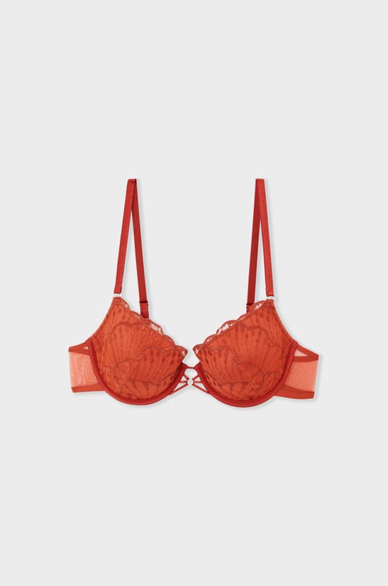 Bra N.4 - The Lightly Lined in Floral Embroidery;${refinementColor}
