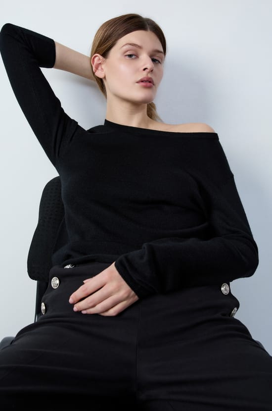 Fine Sweater with Wool;${refinementColor}
