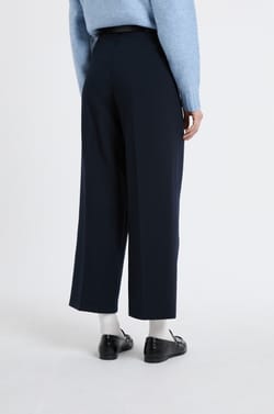 Pantalon cropped;${refinementColor}