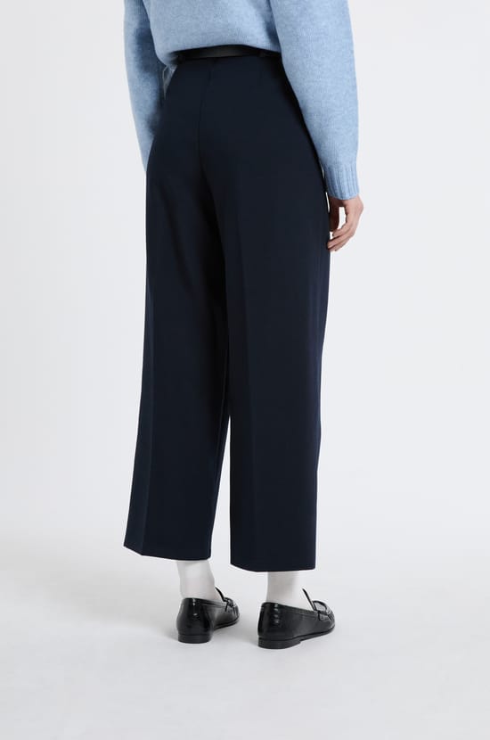 Pantalon cropped;${refinementColor}