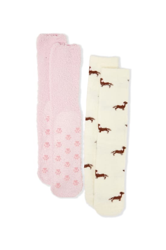 Chaussettes &agrave; motifs;${refinementColor}