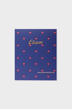 Ensemble de pyjama à motifs coeurs en coton;${refinementColor}