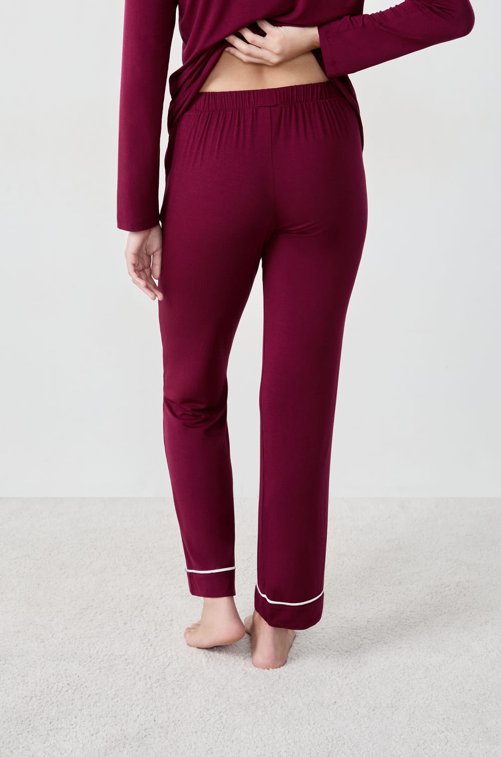 Pantalón de pijama;${refinementColor}