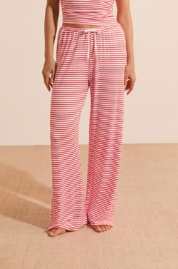 Pantalon de pyjama &agrave; rayures;${refinementColor}