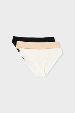 Pack of 3 Cotton Briefs;${refinementColor}