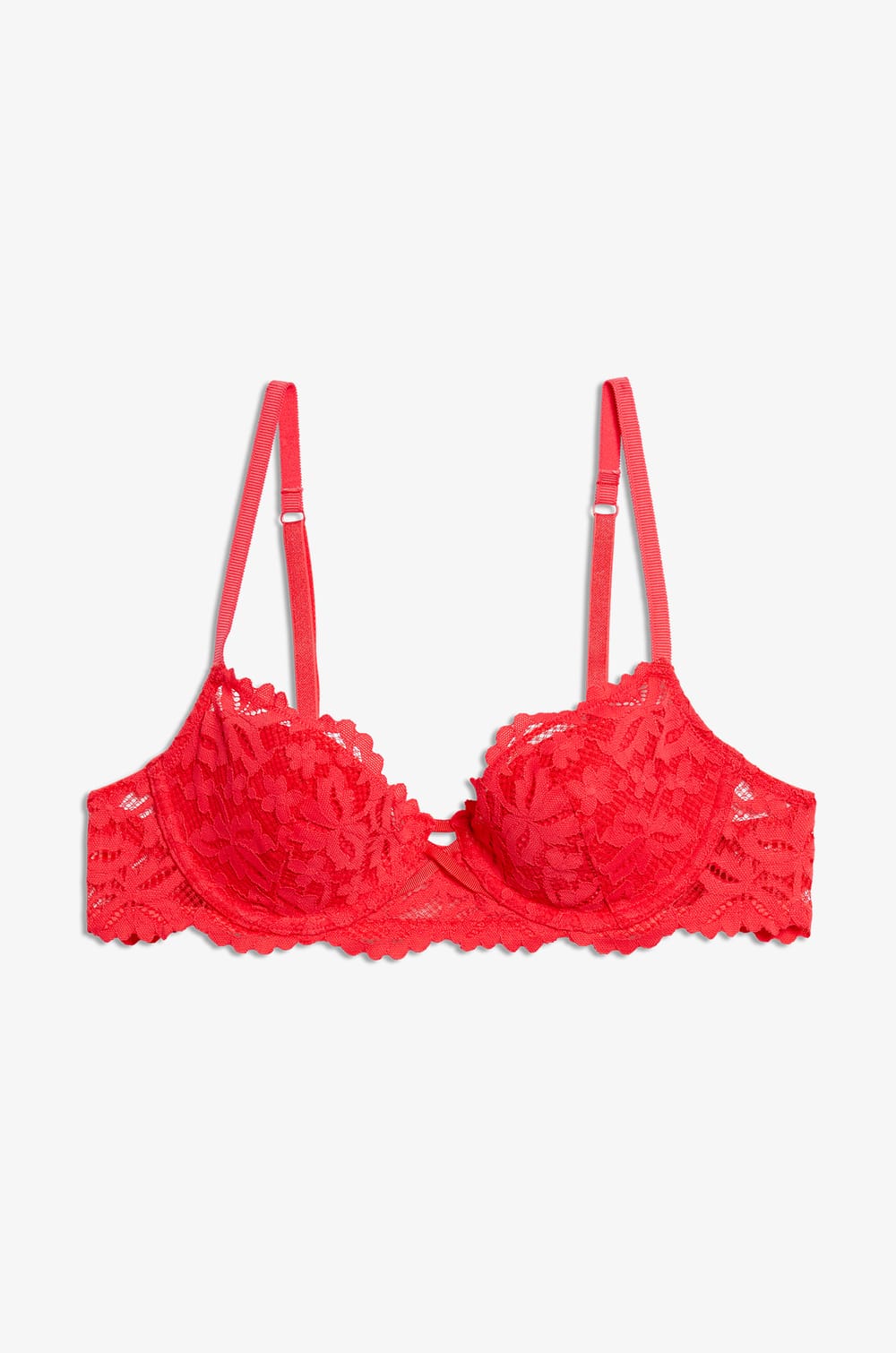 Lightly Lined Demi Bra;${refinementColor}
