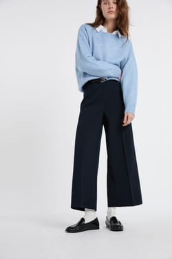Cropped Trousers;${refinementColor}