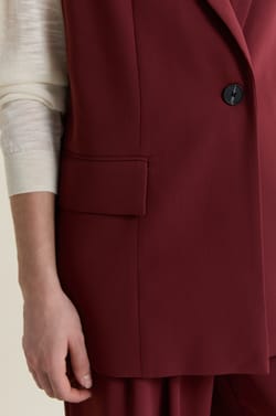 Veste tailleur sans manches;${refinementColor}