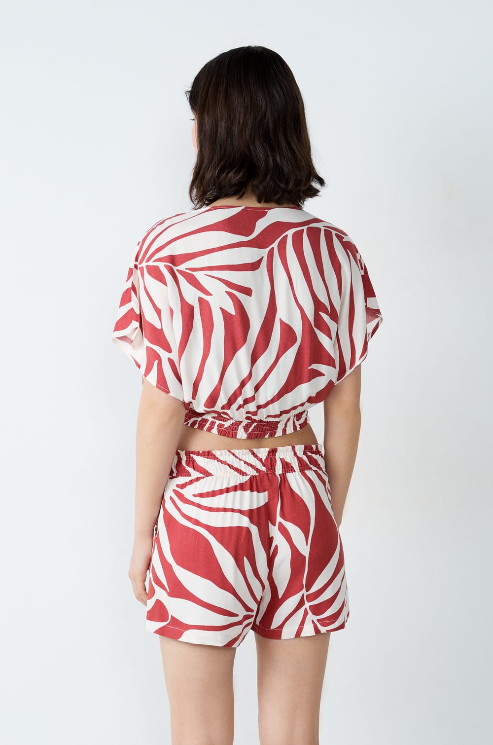 Top z krótkim rękawem z nadrukiem;${refinementColor}