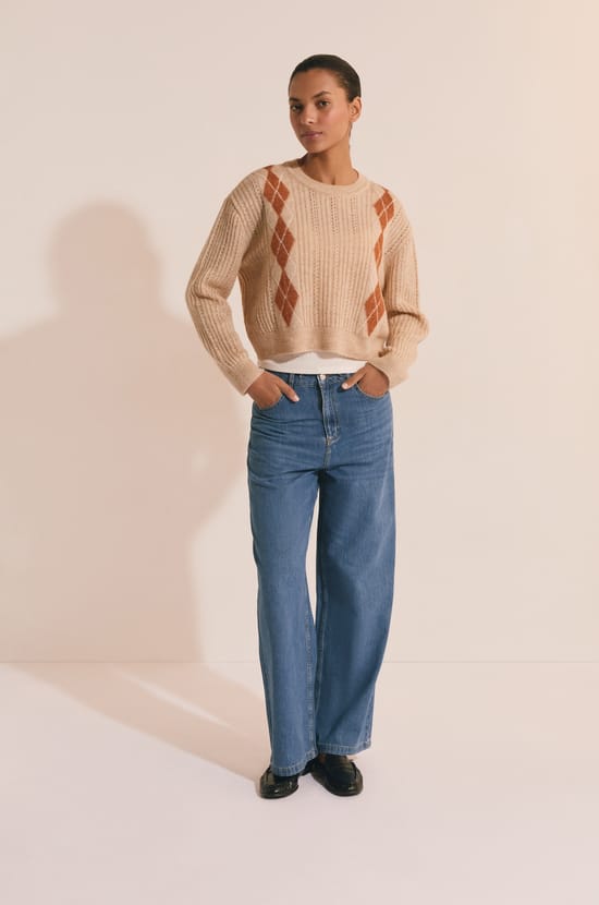 Patterned Sweater;${refinementColor}