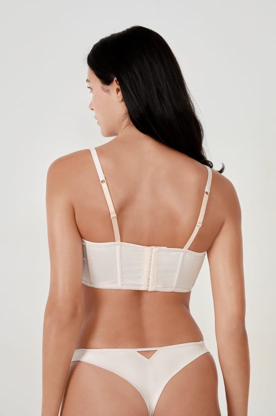 Soutien-gorge corset avec broderie;${refinementColor}