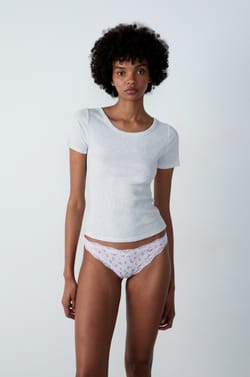 Cotton Brazilian brief with lace details;${refinementColor}