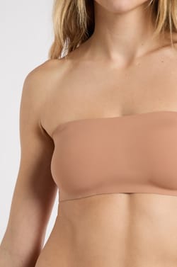 Strapless Microfibre Bra with Removable Straps;${refinementColor}