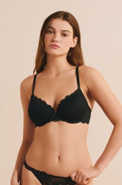Soutien-gorge N.4 - Le coques fines en dentelle iris&eacute;e;${refinementColor}