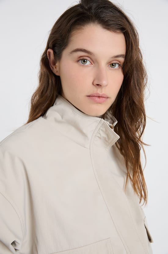 Jacket with Gold Details;${refinementColor}