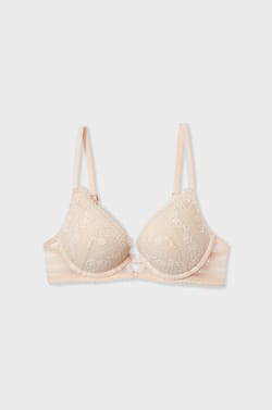 Soutien-gorge N.2 - Le push-up plongeant en dentelle;${refinementColor}