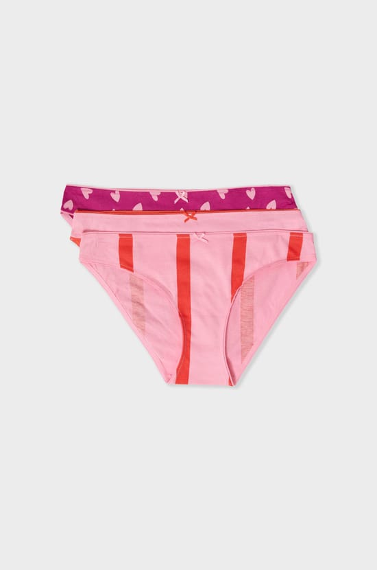 Pack of 3 Cotton Briefs;${refinementColor}