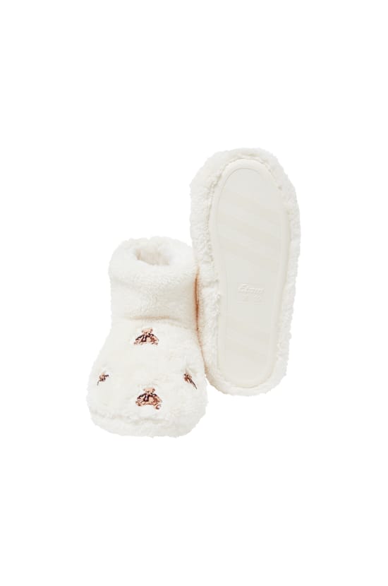Chaussons bottines avec motifs oursons;${refinementColor}