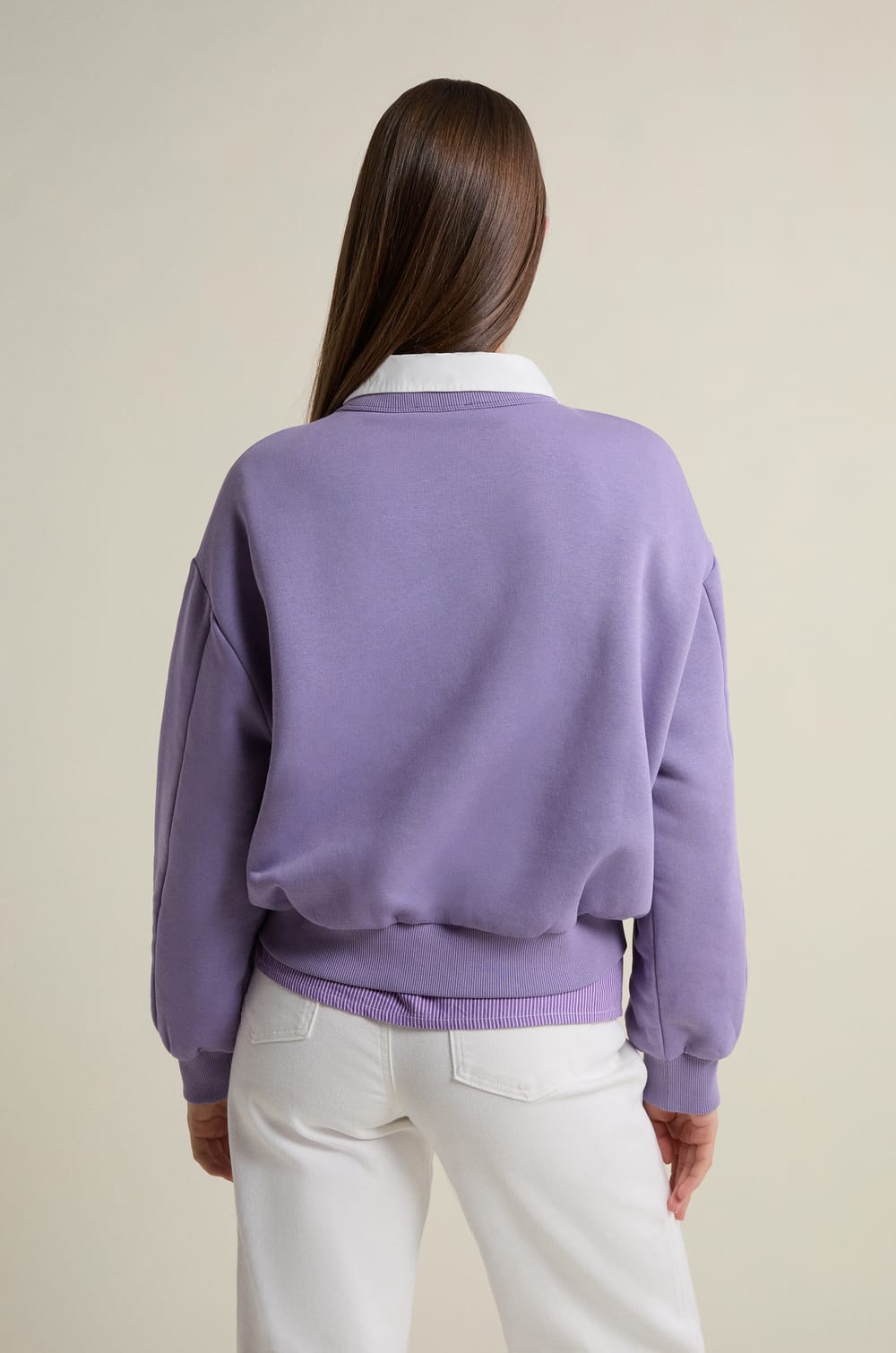 Sweatshirt manches longues;${refinementColor}