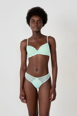 Tanga de encaje;${refinementColor}