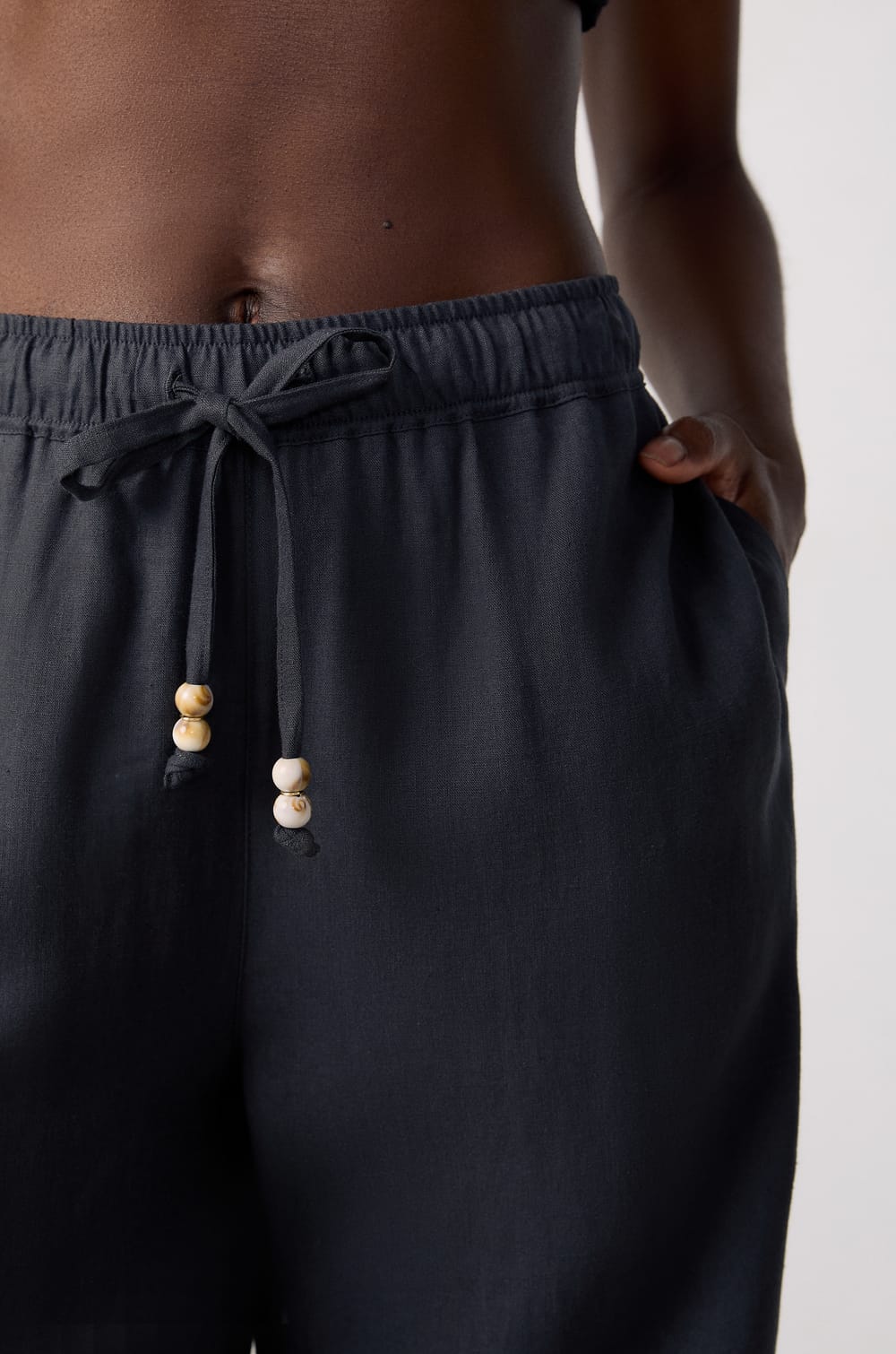 Pantalon de plage large;${refinementColor}