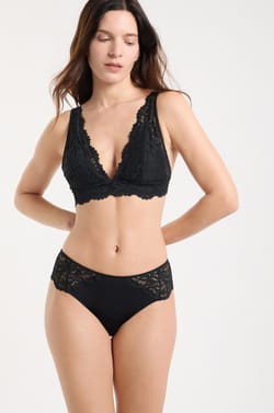 Braga culotte de encaje;${refinementColor}