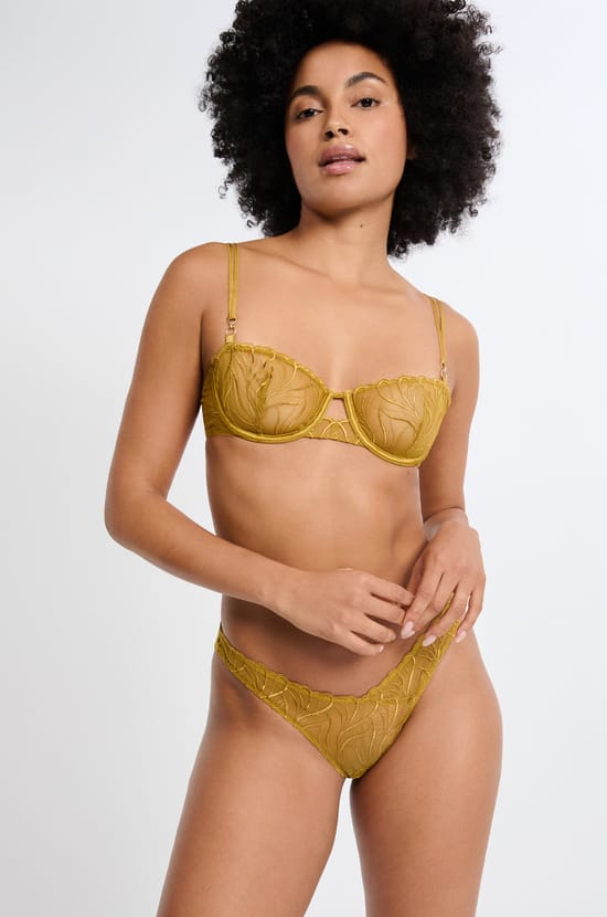 Soutien-gorge N.9 - Balconnet en broderie florale;${refinementColor}