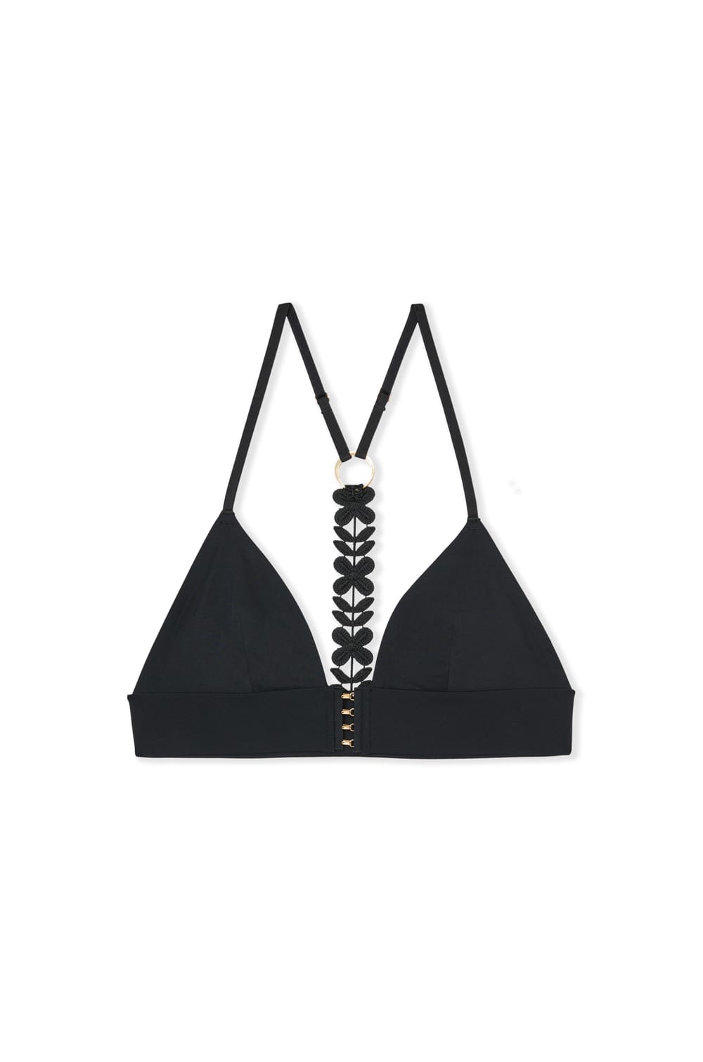 Soutien-gorge triangle en microfibre;${refinementColor}