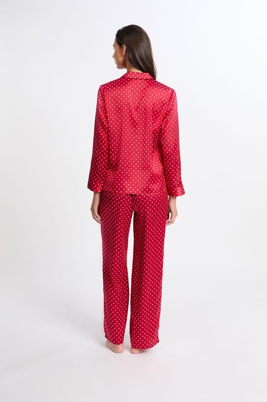 Set pyjama 2 pièces à motifs avec masque;${refinementColor}
