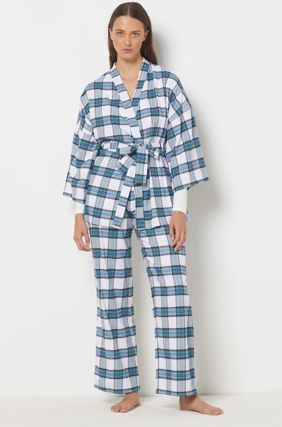 Pijama 3 piezas para mujer JORDAN ECRU ETAM