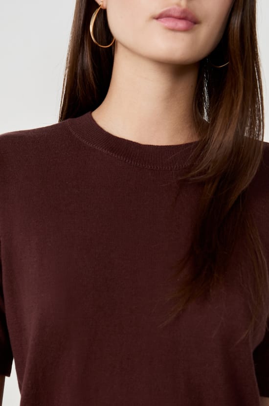 Pull manches courtes;${refinementColor}