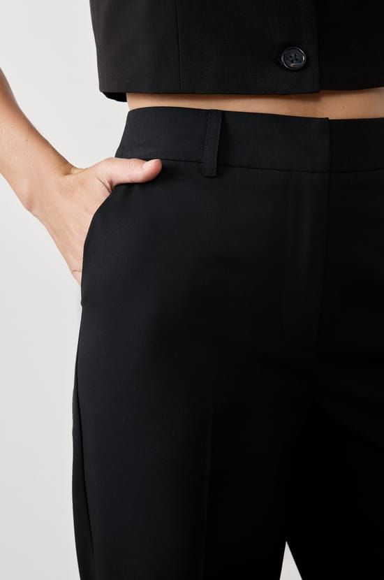 Straight Cut Trousers;${refinementColor}