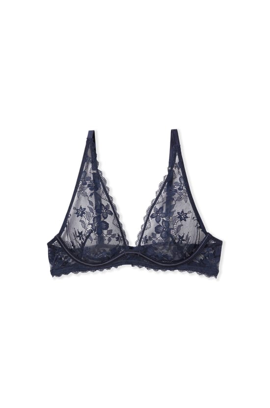 Soutien-gorge N.7 - Le corbeille foulard avec broderie;${refinementColor}