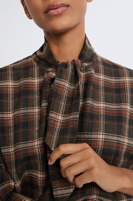 Patterned Cotton Shirt;${refinementColor}