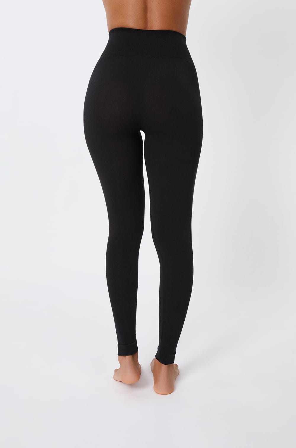 Seamless Leggings with Cotton;${refinementColor}