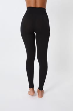 Seamless Leggings with Cotton;${refinementColor}