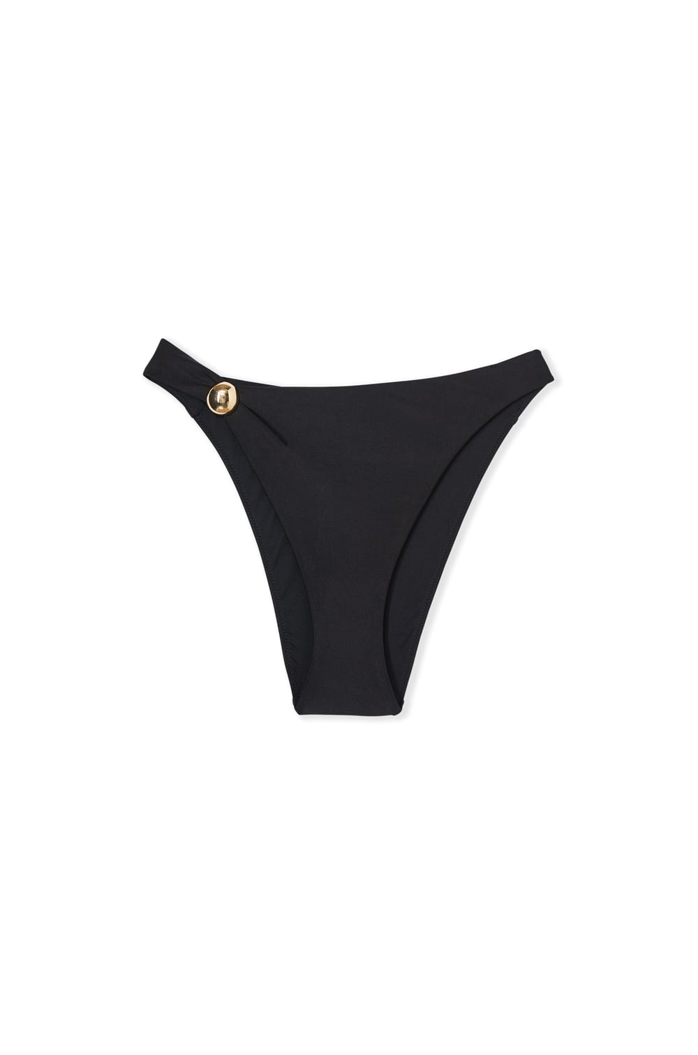 Bas de maillot de bain br&eacute;silien high leg avec d&eacute;tail bijou;${refinementColor}