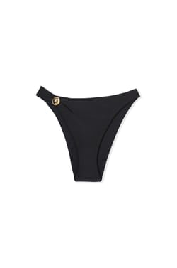 Bas de maillot de bain br&eacute;silien high leg avec d&eacute;tail bijou;${refinementColor}