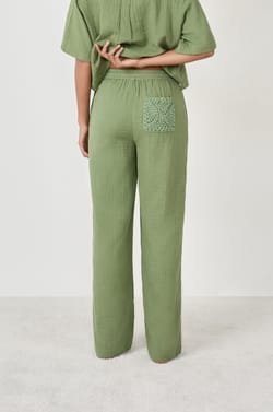 100% Cotton Pajama Pants;${refinementColor}