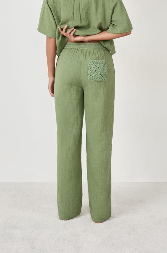 Pantalon de pyjama 100% coton;${refinementColor}