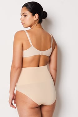 Culotte gainante taille haute - Maintien médium;${refinementColor}