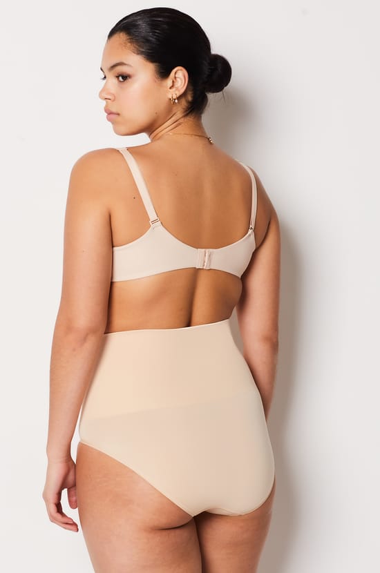 High-Waist Shaping Brief - Medium Support;${refinementColor}