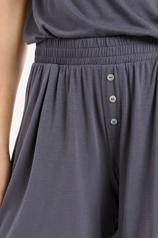 Short de pyjama uni;${refinementColor}