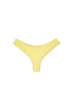 Bas de maillot de bain br&eacute;silien high leg satin&eacute;;${refinementColor}
